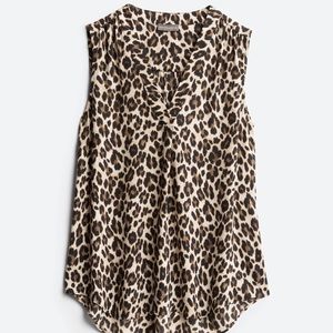 Vince Camuto Leopard Top